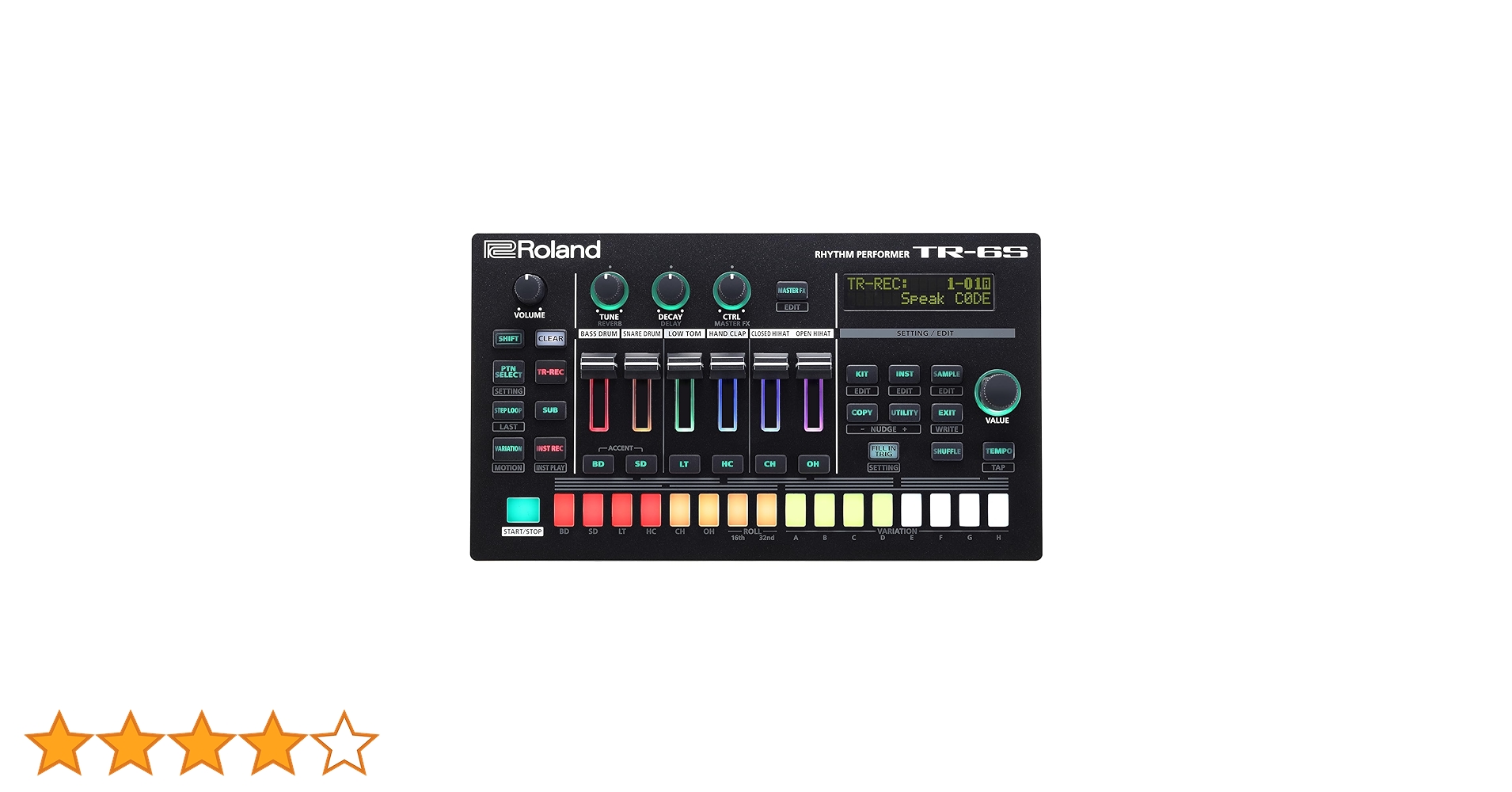 Amazon | Roland ローランド/TR-6S 6トラックコンパクト・リズム